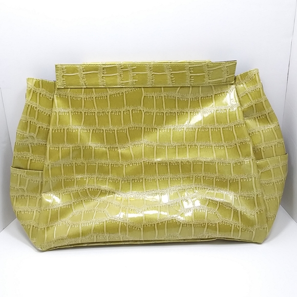 MICHE Parker Prima Moc Croc Shell Vintage EUC - Picture 4 of 16